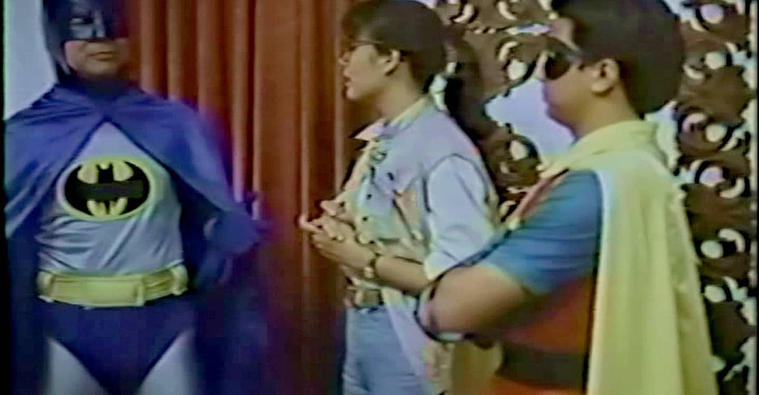 Joey de Leon y Keempee de Leon en Las Locas Aventuras de Batman y Robin