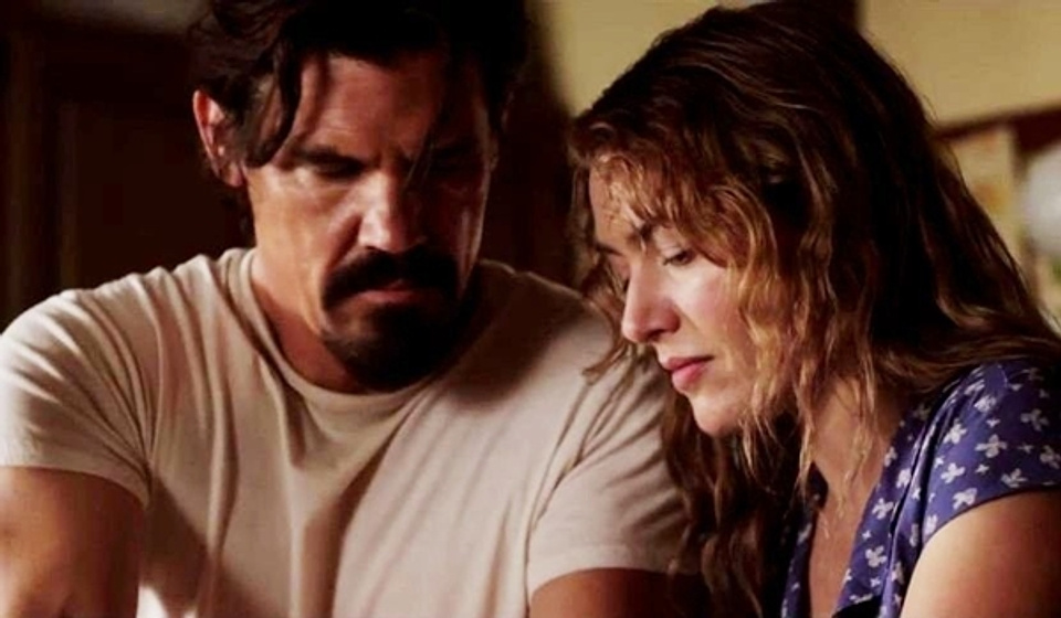 Kate Winslet y Josh Brolin en Una Vida en Tres Días