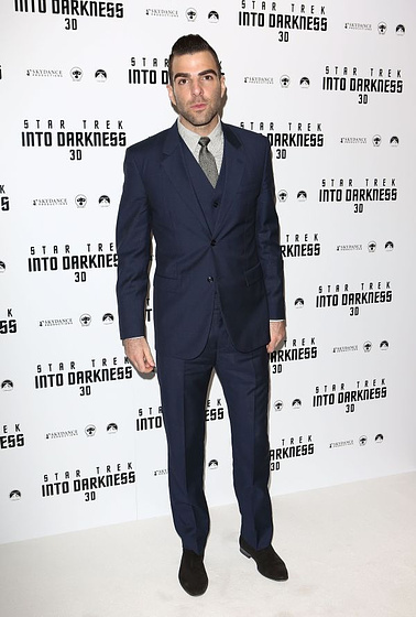 Zachary Quinto en Star Trek. En la oscuridad (Premiere en Londres. Mayo 2013)