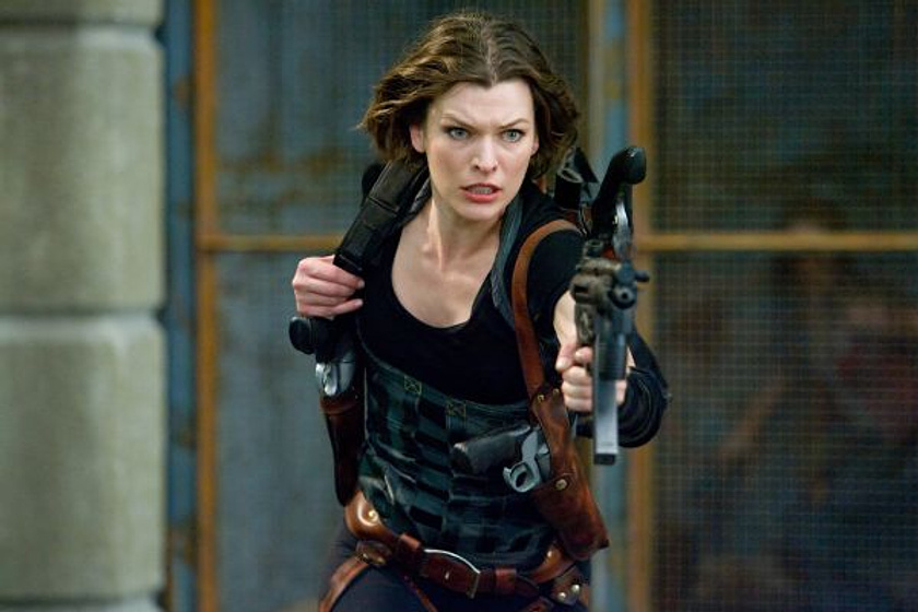 Milla Jovovich en Resident Evil. Ultratumba