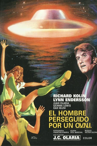 Poster de El Hombre perseguido por un OVNI