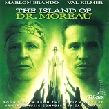 Carátula de la banda de sonido de La Isla del Doctor Moreau