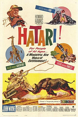poster of movie Hatari!