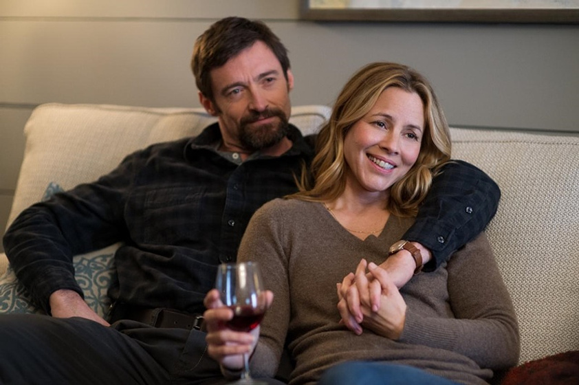 Maria Bello y Hugh Jackman en Prisioneros