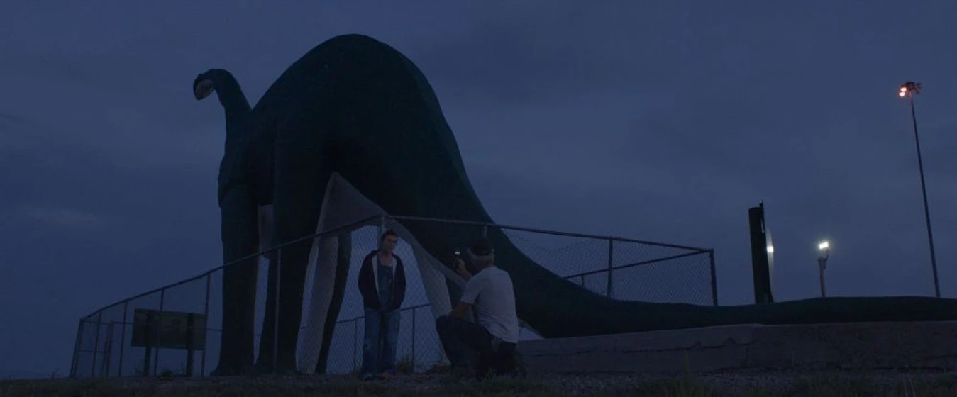 Frances McDormand y David Strathairn en nomadland