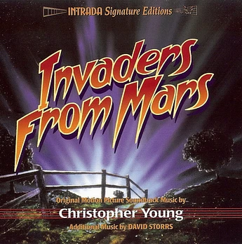 Carátula de la banda de sonido de Invasores de Marte