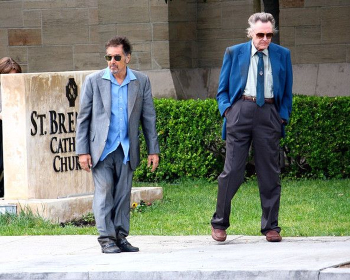 Christopher Walken y Al Pacino en Tipos legales
