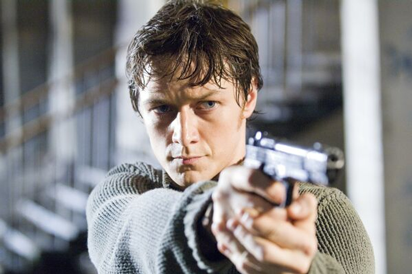 James McAvoy en Wanted. Se Busca
