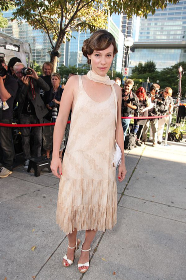 Jessica Chastain en La Deuda (Festival de Toronto. Septiembre 2010)