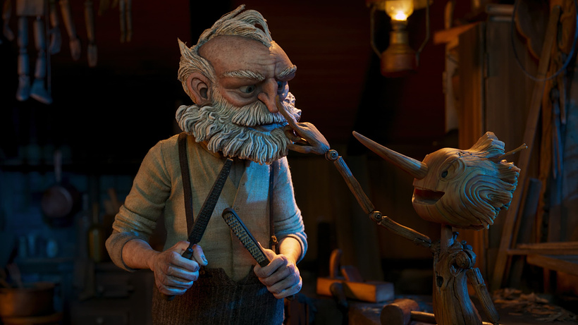 Imagen de Pinocho de Guillermo del Toro