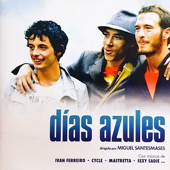 Carátula de la banda de sonido de Días azules