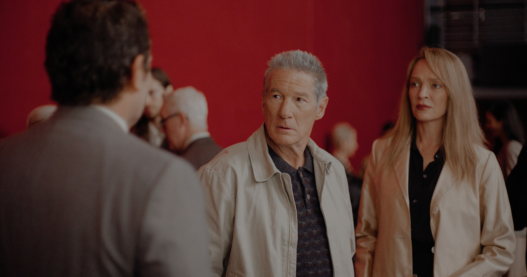 Uma Thurman y Richard Gere en Oh, Canada