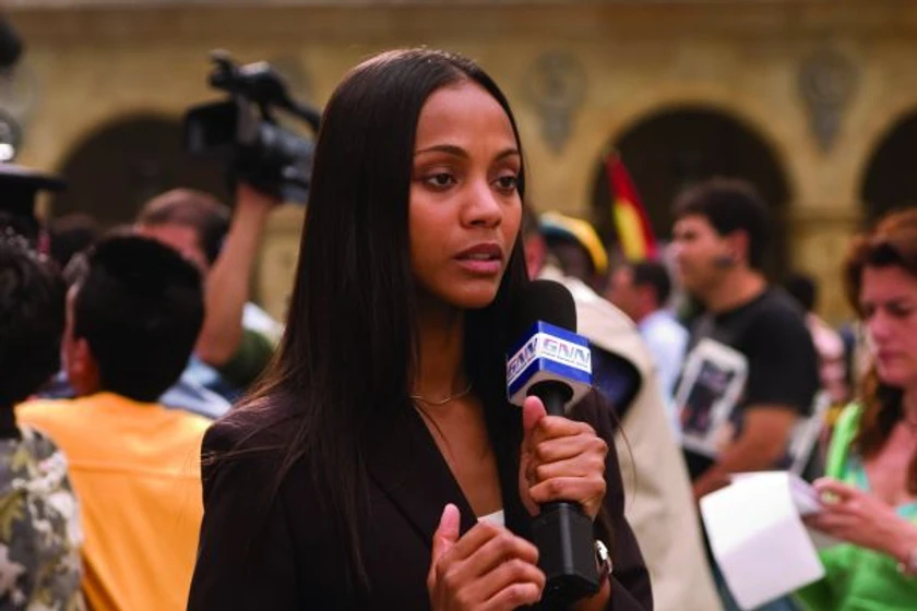 Zoe Saldana en en-el-punto-de-mira-2008