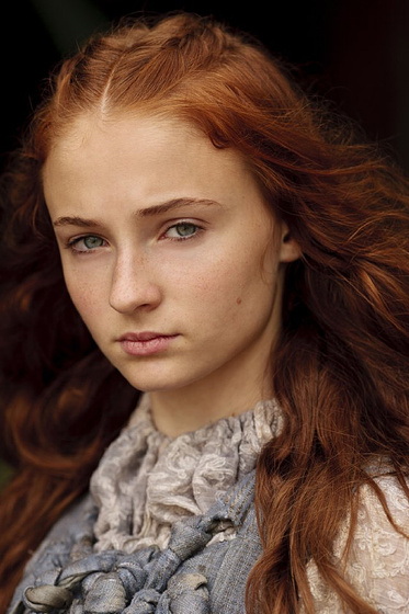 Sophie Turner en Juego de Tronos (Sansa Stark)