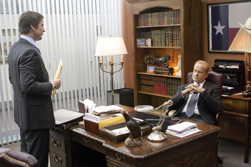 Kelsey Grammer y Luke Wilson en Middle Men
