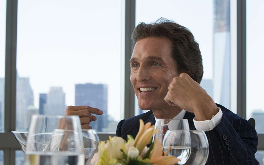 Matthew McConaughey en El Lobo de Wall Street