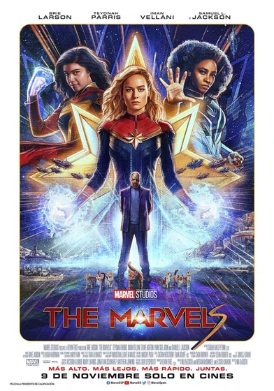 Imagen de the-marvels (Cartel español)