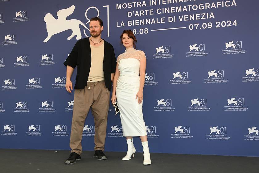 Roman Lutskyi y Ira Nirsha en Honeymoon (Festival de Venezia. Septiembre 2024)