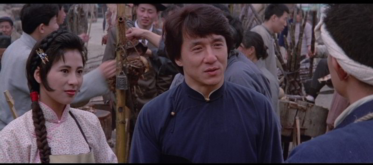 Jackie Chan en La Leyenda del luchador borracho