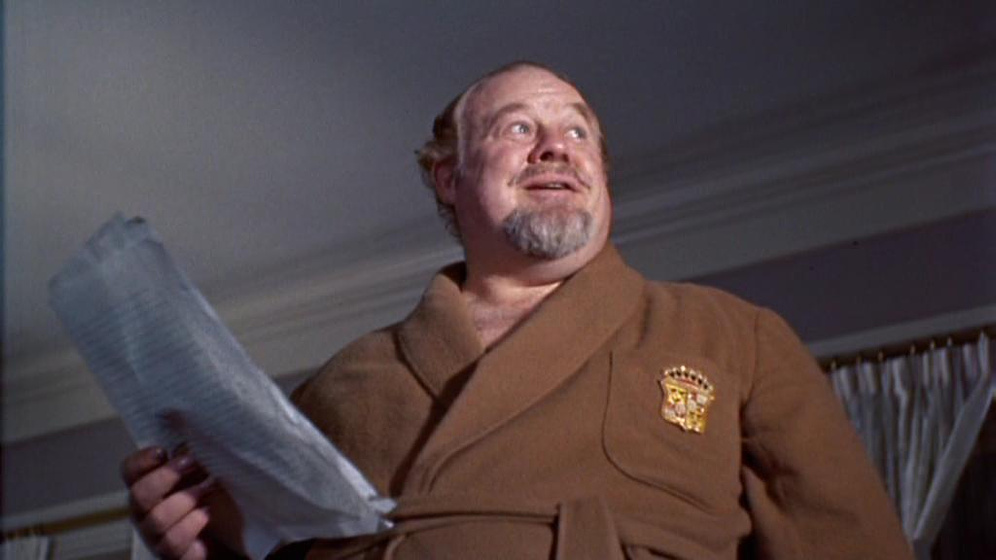 Burl Ives en La Gata Sobre el Tejado de Zinc