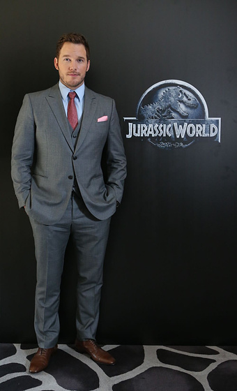 Chris Pratt en Jurassic World (Premiere en China. 2015)
