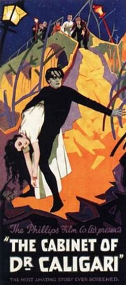 Imagen de el-gabinete-del-dr-caligari (Poster inglés)