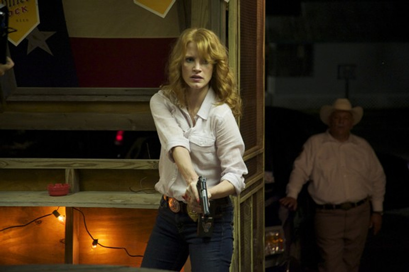 Jessica Chastain en Tierra de asesinatos