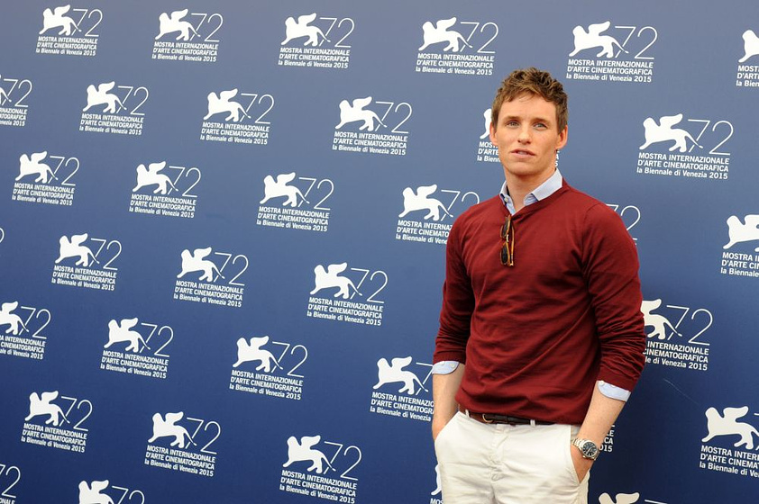 Eddie Redmayne en La Chica Danesa (Presentación en Venecia. Septiembre 2015)