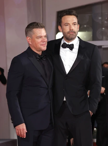 Ben Affleck y Matt Damon en el-ultimo-duelo (Venecia. Septiembre 2021)