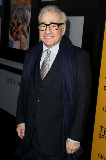 Martin Scorsese en el-lobo-de-wall-street (Premiere en New York. Diciembre 2013)