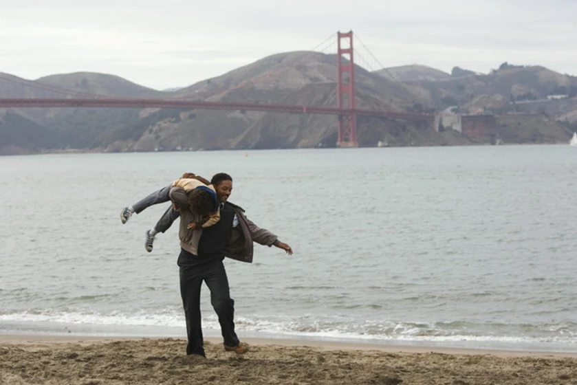 Will Smith y Jaden Smith en En Busca de la Felicidad