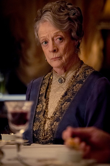 Maggie Smith en Downton Abbey
