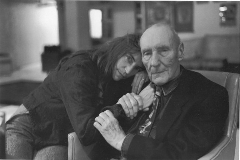 William S. Burroughs y Patti Smith en William S. Burroughs: A Man Within