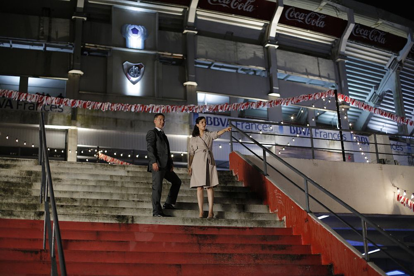 Julieta Díaz y Adrián Suar en El Fútbol o Yo