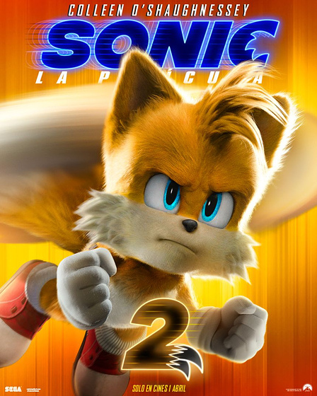 Imagen de Sonic 2. La Película (Cartel personajes español)