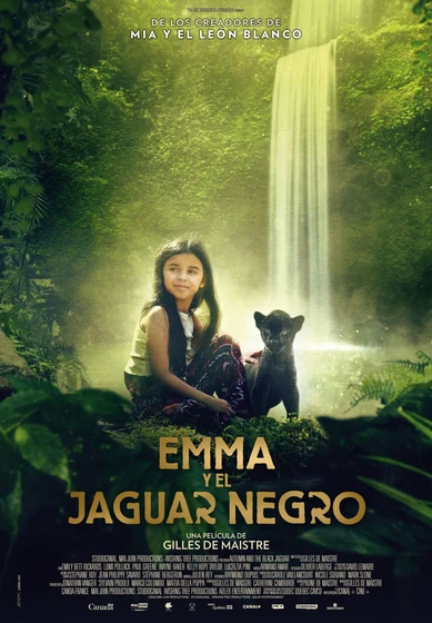 Imagen de emma-y-el-jaguar-negro (Cartel español)
