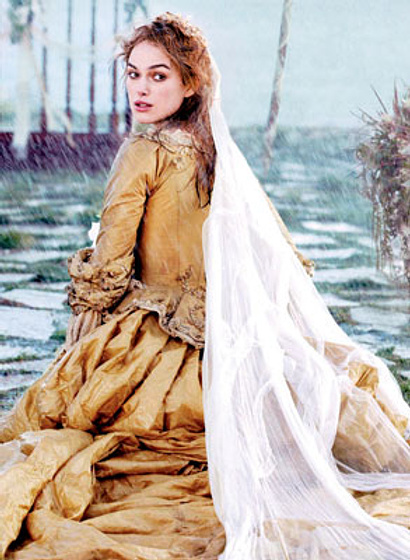Keira Knightley en Piratas del Caribe: El Cofre del Hombre Muerto