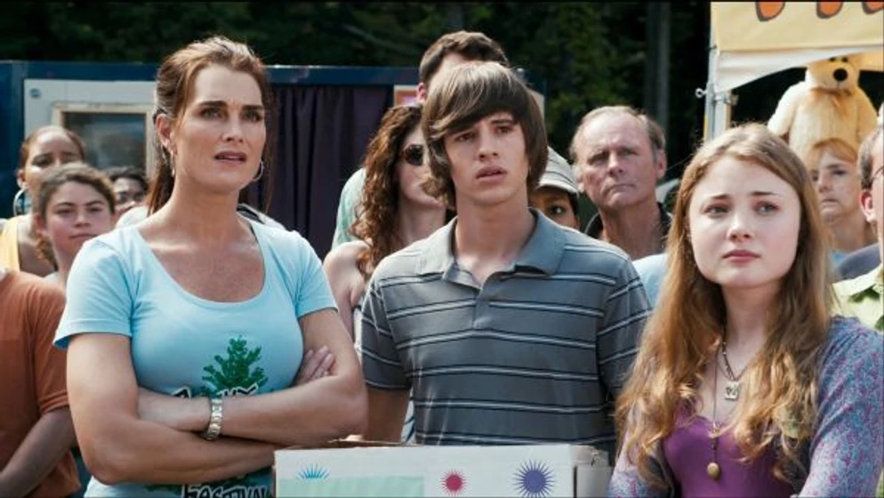 Brooke Shields y Matt Prokop en en-pata-de-guerra