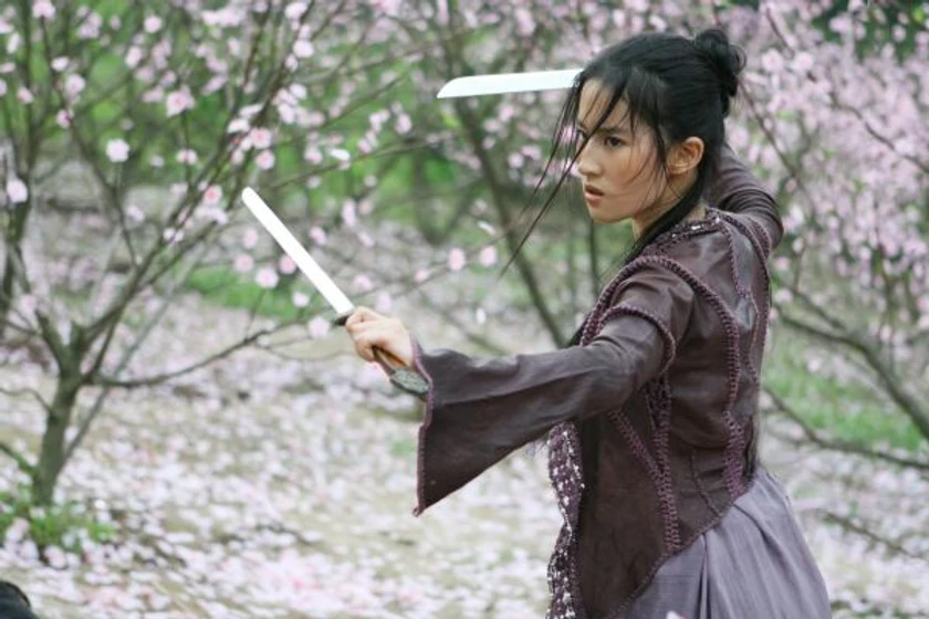 Yifei Liu en el-reino-prohibido