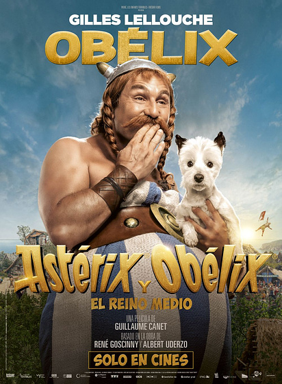Imagen de Astérix y Obélix y el Reino Medio (Cartel personajes español)