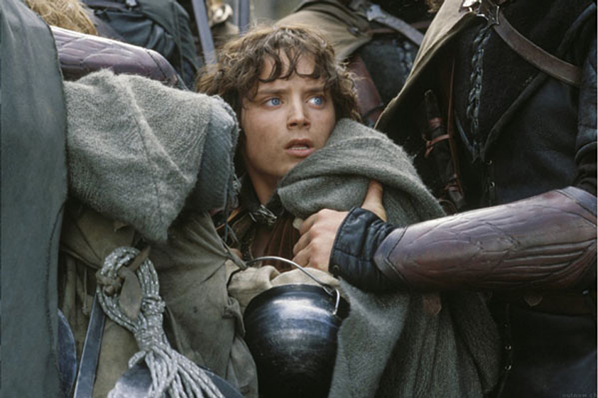 Elijah Wood en El Señor de los Anillos: Las Dos Torres