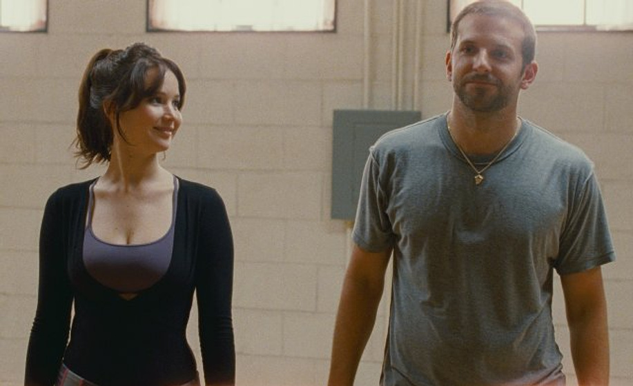 Bradley Cooper y Jennifer Lawrence en El Lado Bueno de las Cosas