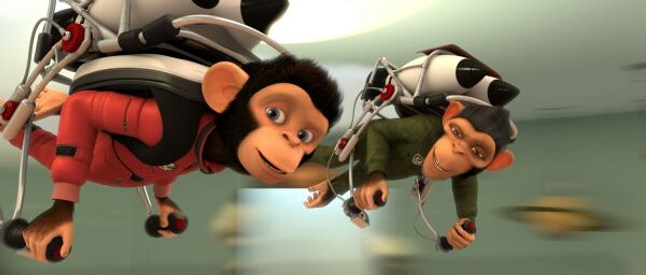 Imagen de Space Chimps. Misión espacial