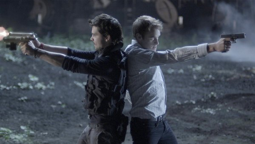 Andrew Lee Potts y Neil Jackson en Vampyre Nation (True Bloodthirst)