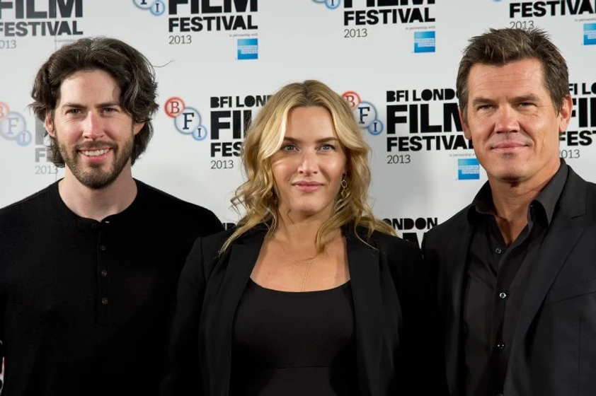 Kate Winslet, Josh Brolin y Jason Reitman en Una Vida en Tres Días (Photocall en Londres. Octubre 2013)
