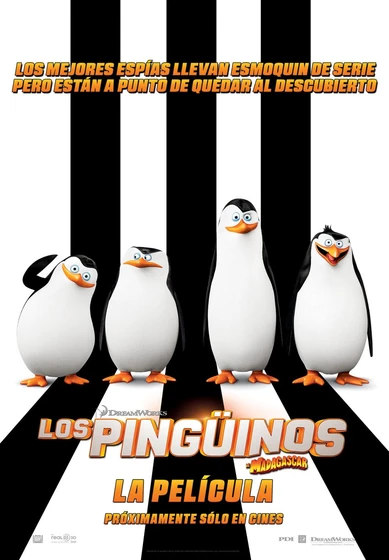 Imagen de los-pinguinos-de-madagascar-la-pelicula (Cartel teaser español)
