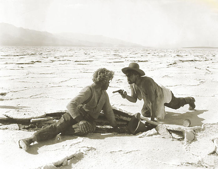 Jean Hersholt y Gibson Gowland en Avaricia