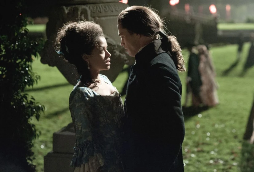 Gugu Mbatha-Raw y Sam Reid en belle-2013
