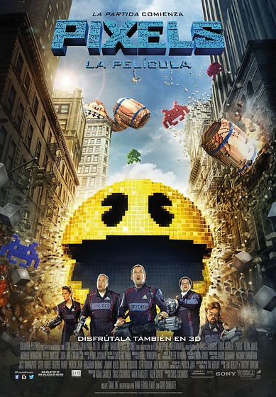 Imagen de Pixels (Cartel final español)