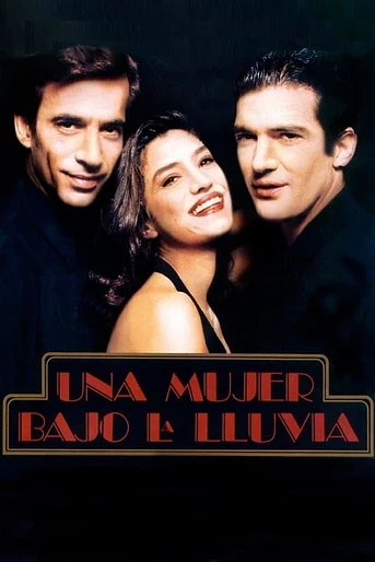 Poster de Una Mujer Bajo la LLuvia